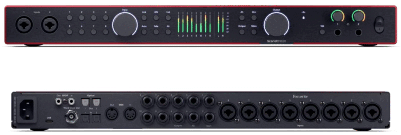 Focusrite Scarlett 18i20 4th Gen USB Audio Interface
