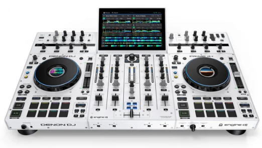 Denon DJ Prime 4+ DJ System Ltd Edition White