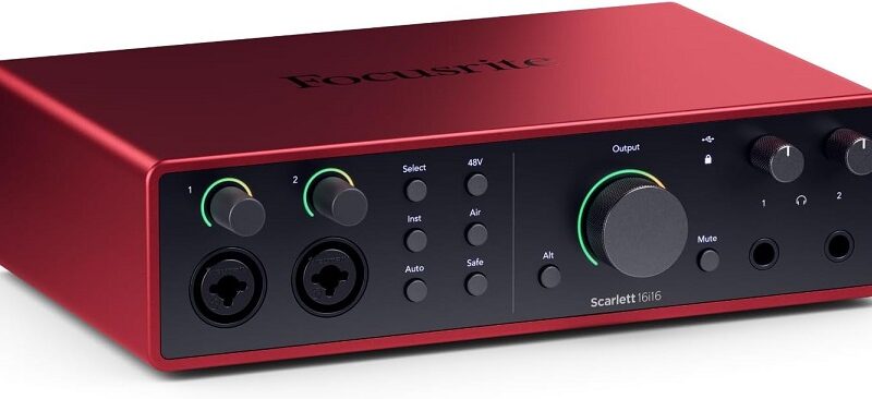 Focusrite Scarlett 16i16 (4th Gen) Audio Interface