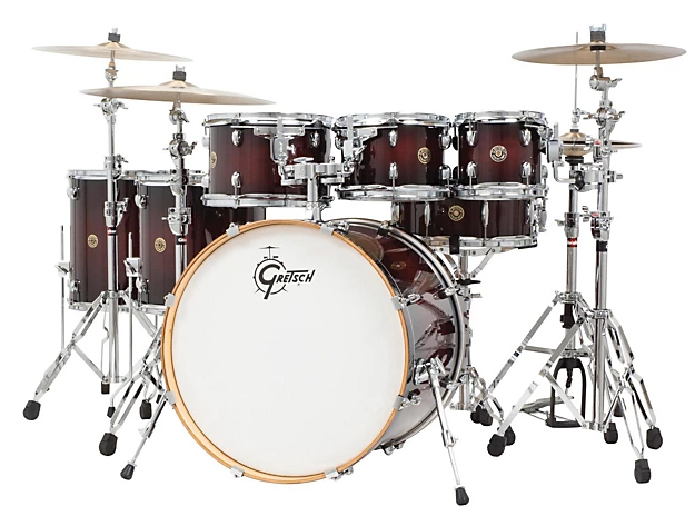 Gretsch Drums Catalina Maple 6-Piece Shell Pack With Free 8" Tom Deep Cherry Burst