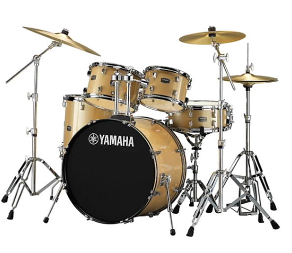 Yamaha Rydeen 5-Piece Shell Pack With 22" Bass Drum Champagne Glitter