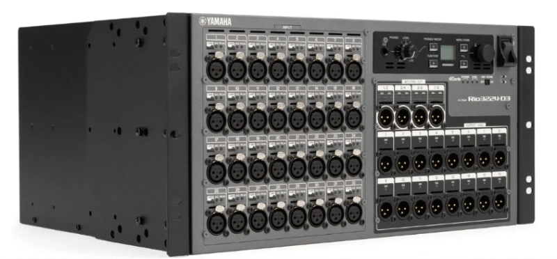 Yamaha Rio3224-D3 32-input/24-output Dante Stage Box