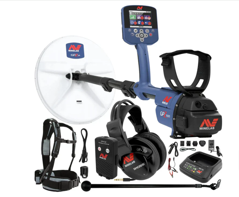 Minelab GPZ 7000 Gold Detector With 14" Smart-D Submersible Searchcoil