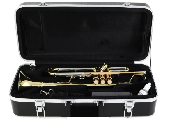 S.E. Shires STRA10 Model A Student Bb Trumpet - Clear Lacquer