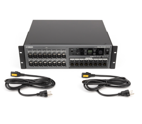 Yamaha Rio1608-D3 16-input/8-output Dante Stage Box