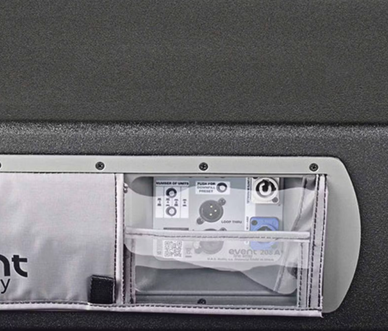 (8) DAS Event-208A Dual 8" Powered Line Array Speakers & (4) Event 218A Dual 18" Powered Subwoofers Package