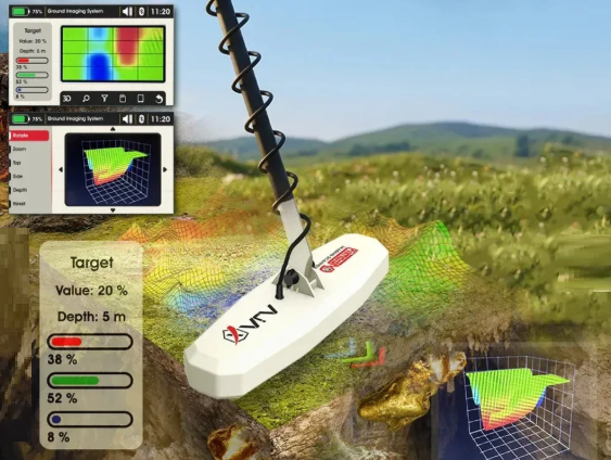 Ajax Detection Primero MD15 Gold & Metal Detector